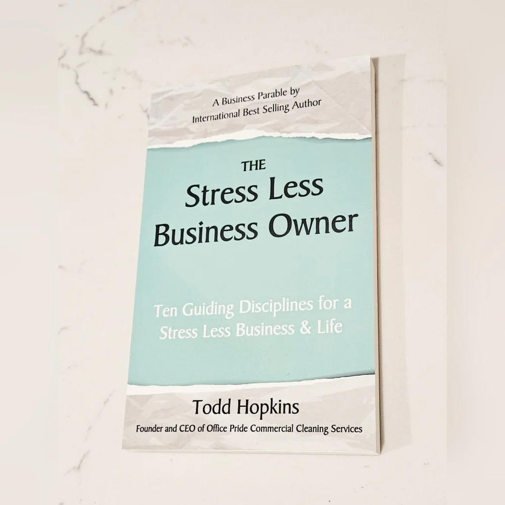 BOGO The Stress Less Business Owner Book Todd Hopkins Paperback Book